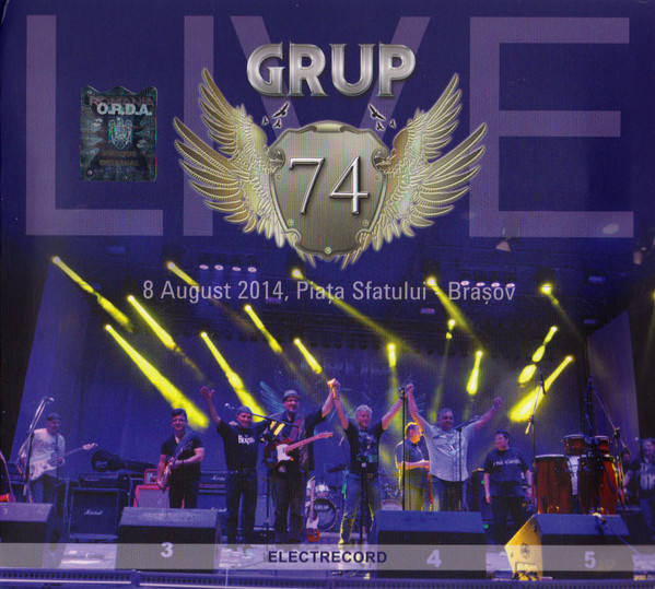 Muzica  Electrecord, Gen: Rock, CD Electrecord Grup 74 - Live - 8 August 2014, Piata Sfatului - Brasov, avstore.ro