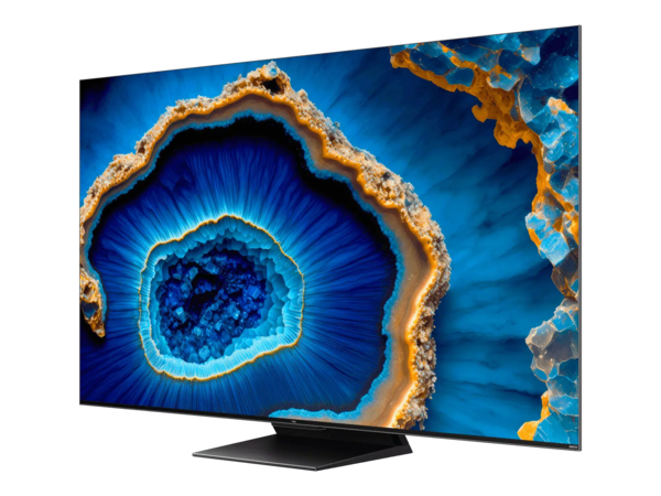 Televizoare  TCL, TV TCL MiniLed 55C805, 139 cm, Smart Google TV, 4K Ultra HD, 100hz, Clasa G, avstore.ro