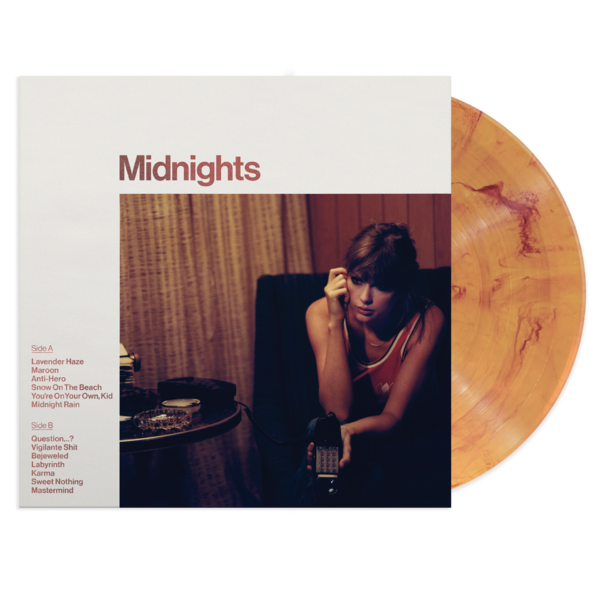 Viniluri  UNIVERSAL RECORDS, Greutate: Normal, VINIL UNIVERSAL RECORDS Taylor Swift - Midnights (blood moon marbled), avstore.ro