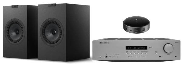 Promotii Pachete PROMO STEREO , Pachet PROMO KEF Q3 Meta + Cambridge  Audio AXR100 + Wiim Mini, avstore.ro