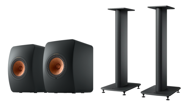 Boxe Amplificate, Boxe active KEF LS50 Wireless II + S2 Floor Stand, avstore.ro