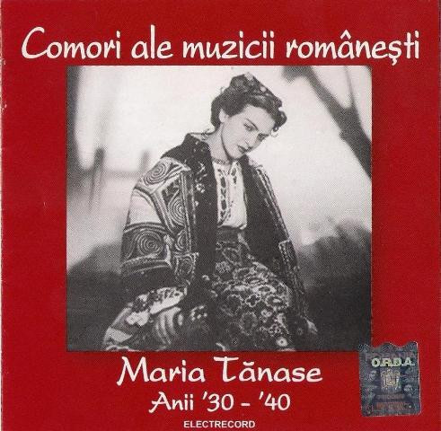 Muzica CD  Gen: Romania, CD Electrecord Maria Tanase - Comori Ale Muzicii Romanesti, avstore.ro