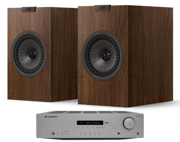 Pachete PROMO STEREO, Pachet PROMO KEF Q1 Meta + Cambridge Audio AXR100, avstore.ro