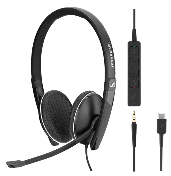 Casti Callcenter / Office  Stare produs: NOU, Casti EPOS | SENNHEISER ADAPT 165 USB-C II, avstore.ro