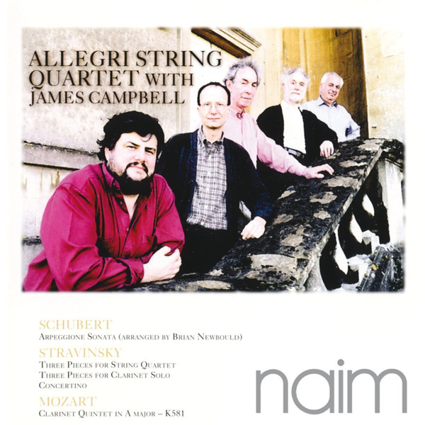 Muzica CD  Naim, CD Naim Allegri String Quartet w James Campbell: Schubert, Stravinsky, Mozart, avstore.ro