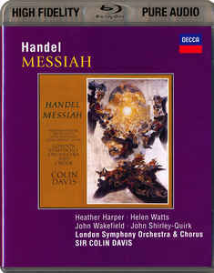 DVD & Bluray, BLURAY Decca Handel - Messiah ( Colin Davis, LSO ) BluRay Audio, avstore.ro