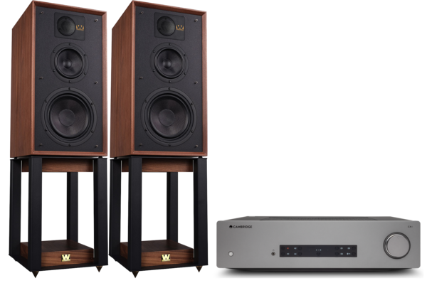 Pachete PROMO STEREO, Pachet PROMO Wharfedale Linton with stand + Cambridge Audio CXA81 MK II, avstore.ro