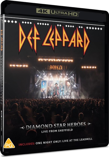 DVD & Bluray  UNIVERSAL RECORDS, Gen: Rock, BLURAY UNIVERSAL RECORDS Def Leppard - Diamond Star Heroes (Live From Sheffield), avstore.ro