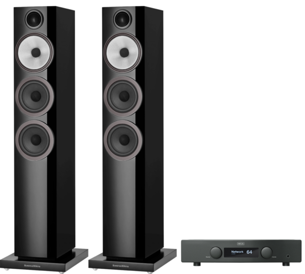 Pachete PROMO STEREO, Pachet PROMO Bowers & Wilkins 704 S3 + Hegel H95, avstore.ro
