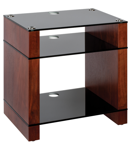 Rack-uri HiFi, Blok Stax 600 X, sticla neagra, avstore.ro