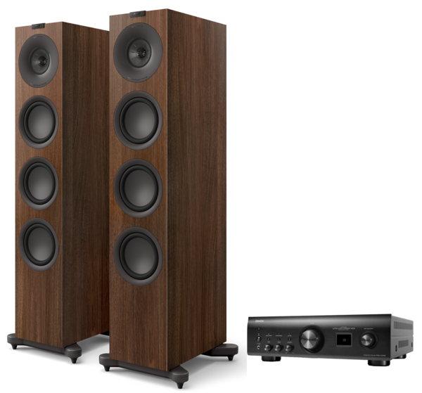 Pachete PROMO STEREO  KEF, Pachet PROMO KEF Q11 Meta + Denon PMA-1700NE, avstore.ro