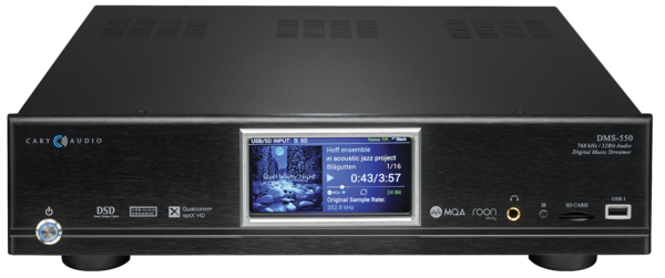 DAC-uri  cu Decodare DSD, Stare produs: NOU, DAC Cary DMS-550, avstore.ro