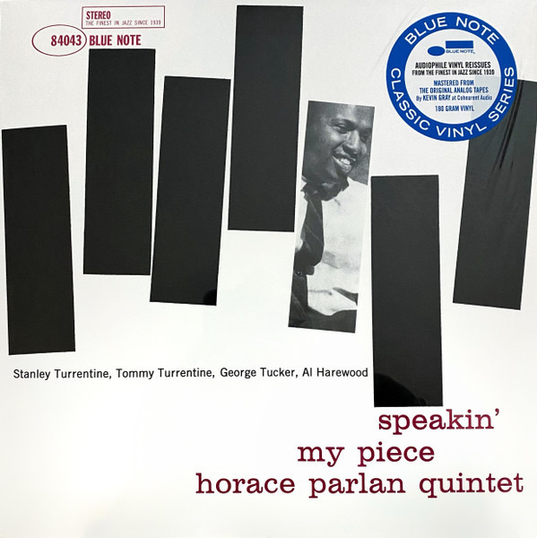 Viniluri  BLUE NOTE, Greutate: 180g, Gen: Jazz, VINIL BLUE NOTE Horace Parlan - Speakin My Piece, avstore.ro