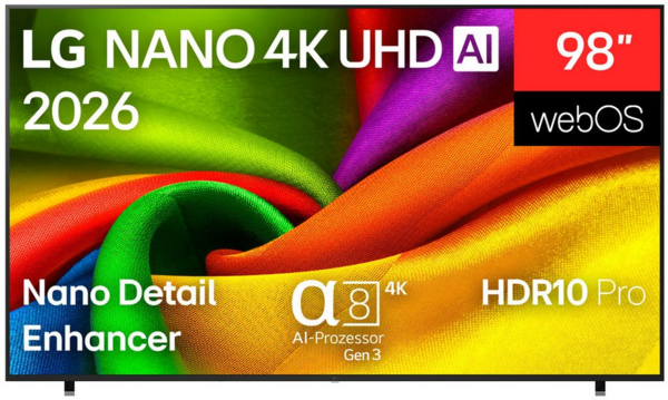 Televizoare  LG, Tehnologie: LED, Stare produs: NOU, TV LG 98NU900B6LB, avstore.ro