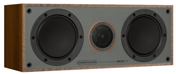 Boxe, Boxe Monitor Audio Monitor C150 Black Cone Walnut Resigilat, avstore.ro