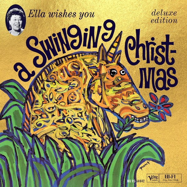 Viniluri  VERVE, Greutate: Normal, VINIL VERVE Ella Fitzgerald Wishes You A Swinging Christmas (deluxe), avstore.ro