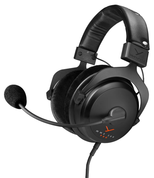 Casti  Beyerdynamic, Conectare sursa: Jack stereo, Mod constructie: Casti inchise, Casti PC/Gaming Beyerdynamic MMX 300 PRO, 45 Ohm Negru, avstore.ro