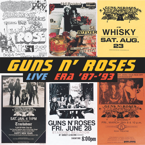 Viniluri  Greutate: 180g, Gen: Rock, VINIL UNIVERSAL RECORDS Guns N' Roses - Live Era '87-'93, avstore.ro