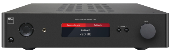 Amplificatoare integrate  fara Streamer integrat, Amplificator NAD C 368 Hybrid Digital DAC Amplifier, avstore.ro