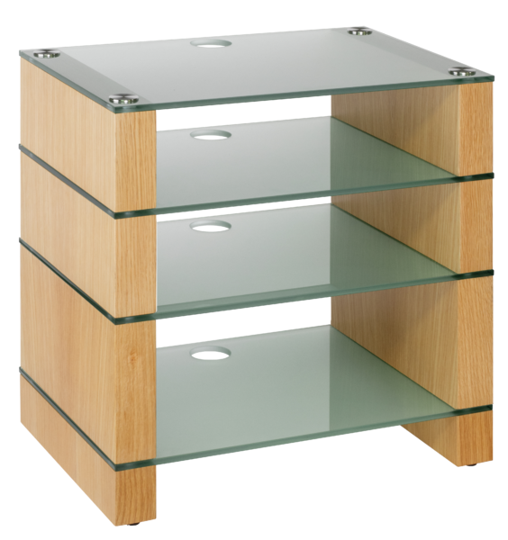 Rack-uri HiFi, Blok Stax 600, sticla mata, avstore.ro