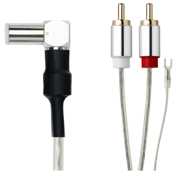 Cabluri audio  ProJect, Tip: Interconect, Cablu ProJect Connect It Phono E 5P-RCA 1.23m ( mufa la 90 grade), avstore.ro