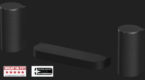 Soundbar  Format Soundbar: Soundbar + sateliti wireless,  Soundbar Sony BRAVIA Theatre Trio, HT-A8 + EXTRA 10% REDUCERE, avstore.ro