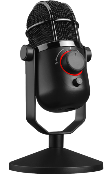 Microfoane, Microfon Thronmax Mdrill Dome Plus Jet Black, avstore.ro