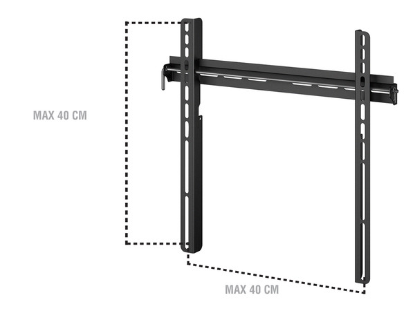 Suport TV  VESA vertical (mm): 300mm, Suport TV Sonorous Surefix 142 FIX Basic, avstore.ro