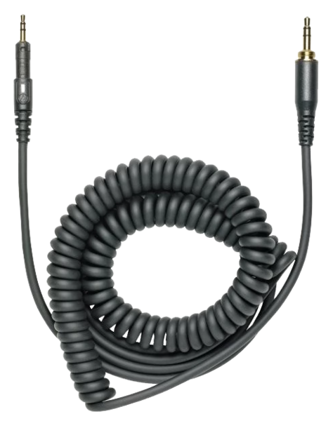 Accesorii CASTI  Audio-Technica, Tip accesoriu: Cabluri audio, Audio-Technica ATH-M50X 3m Coil Cable BK, avstore.ro