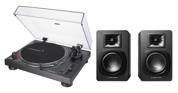 Promotii Pick-up , Pickup Audio-Technica AT-LP120X USB + Audio Technica AT-SP3X, avstore.ro