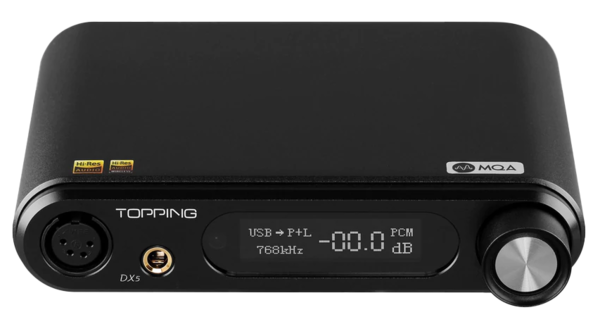 DAC-uri  cu Decodare DSD, DAC Topping DX5, avstore.ro