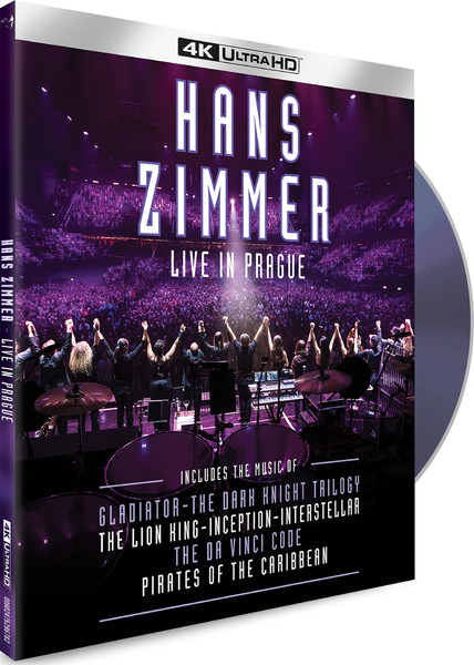 DVD & Bluray  Gen: Soundtrack, BLURAY UNIVERSAL RECORDS Hans Zimmer - Live in Prague 4K, avstore.ro