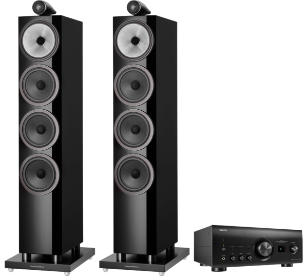 Pachete PROMO STEREO  Bowers & Wilkins, Pachet PROMO Bowers & Wilkins 702 S3 + Denon PMA-3000NE, avstore.ro