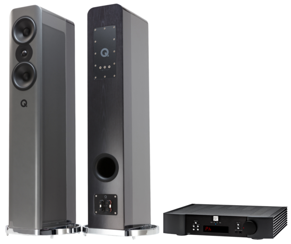 Pachete PROMO STEREO, Pachet PROMO Q Acoustics Concept 500 + MOON by Simaudio 340i X, avstore.ro