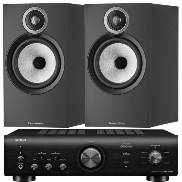 Pachete PROMO STEREO, Pachet PROMO Bowers & Wilkins 606 S3 + Denon PMA-600NE, avstore.ro