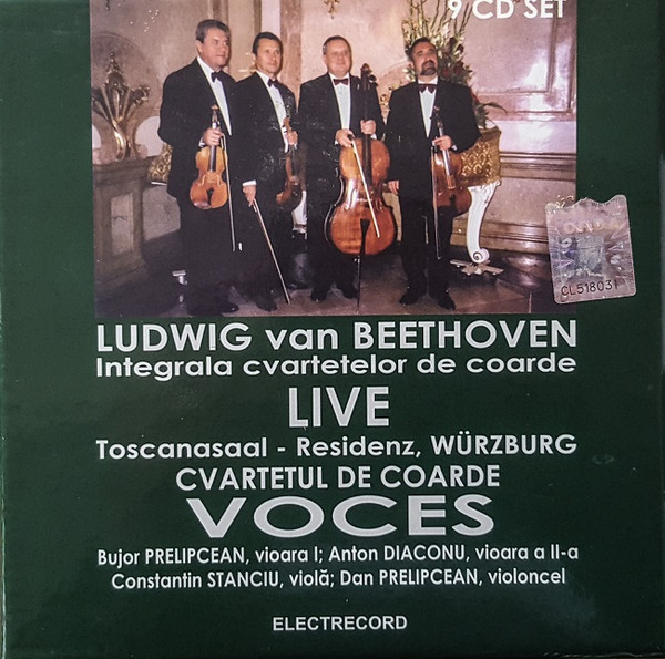 Muzica CD, CD Electrecord Cvartetul Voces - Integrala Cvartetelor Beethoven, avstore.ro