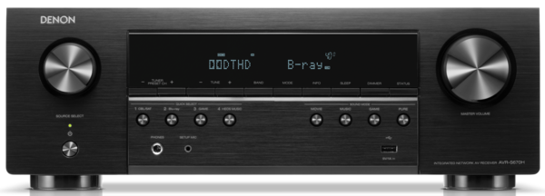 RECEIVERE AV, Receiver Denon AVR-S670H, avstore.ro