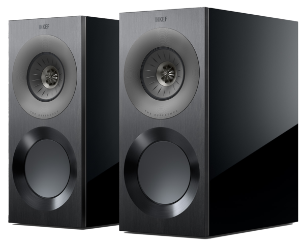 Boxe  KEF, Stare produs: Resigilat, Boxe KEF Reference 1 Meta High Gloss Black/ Grey Resigilat, avstore.ro