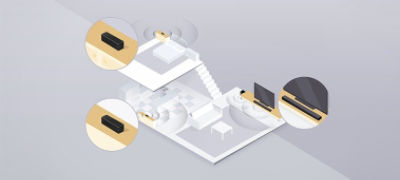 Imagine cu Bară de sunet Dolby Atmos 7.1.2 cu Wi-Fi