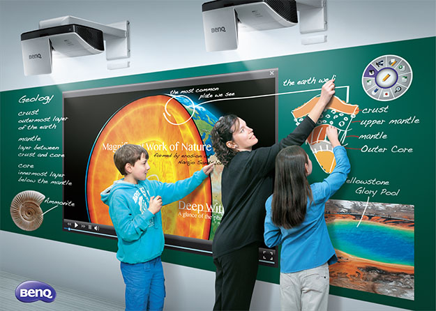 BenQ MX852UST+ Interactive DLP Projector BenQ MX852UST+ Interactive DLP Projector