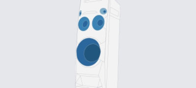 Imagine cu Sistem audio personal de mare putere cu Bluetooth®