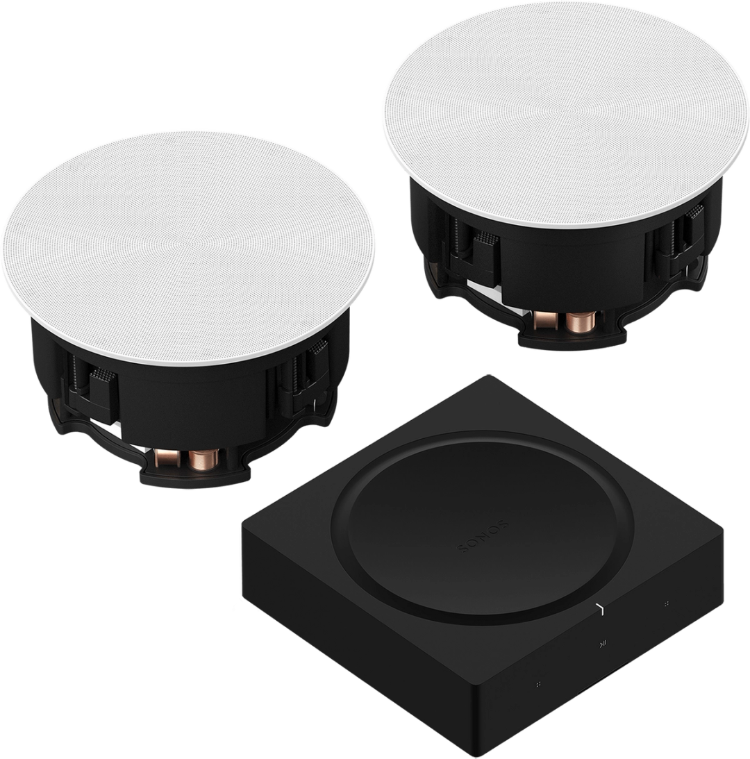 Sonos Amp utilizat pentru boxe surround arhitecturale in tavan si perete