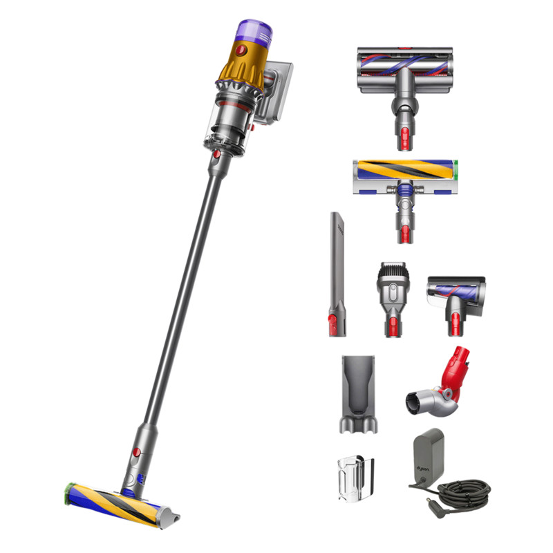  Aspirator vertical fara fir Dyson - V12 Slim Detect Absolute cu iluminare (2023)