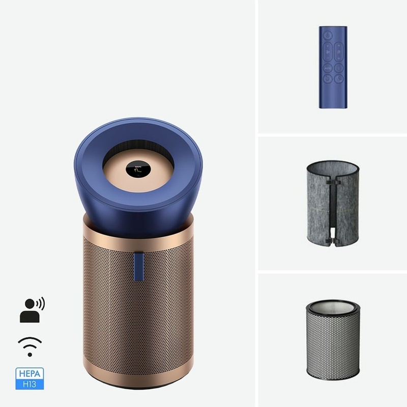  Purificator si ventilator Dyson BP04 Purifier Big+Quiet Formaldehyde, Blue/Gold