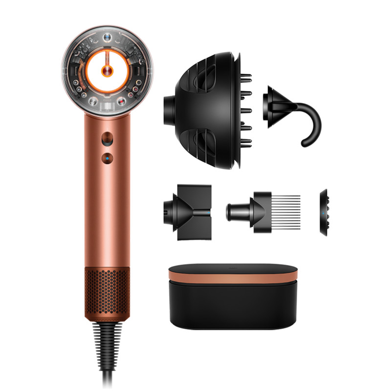 Uscator Dyson Supersonic Nural HD16, Amber silk - Pink champagne