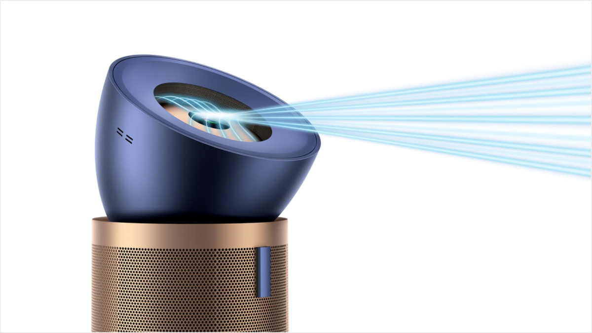  Purificator si ventilator Dyson BP04 Purifier Big+Quiet Formaldehyde, Blue/Gold