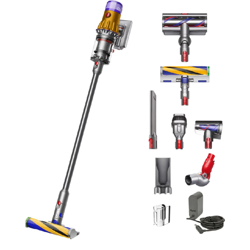 Aspirator Dyson V12 Detect Slim Absolute, Iron/Gold