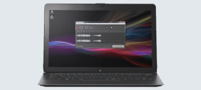 Imagine cu Pick-up cu capacitate de extragere a sunetului de înaltă rezoluţie