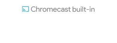 Sigla Chromecast built-in