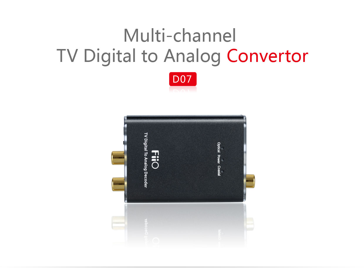 DAC Fiio D07 TV Multi-channel la AVstore.ro